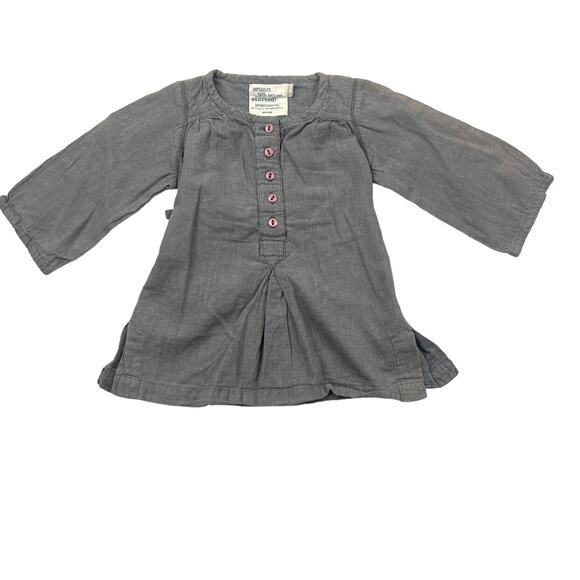 Imps & Elfs Gray Tunic Dress - Picture 1 of 6